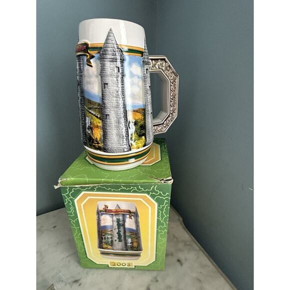 Budweiser 2003 St. Patrick's Day Tradition & Heritage Beer Stein Ireland Irish - Picture 14 of 16